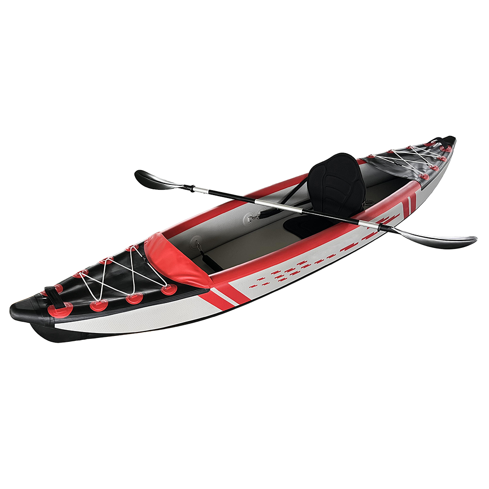 Drop Stitch Touring Kayak 1 Person - Inflatable Fishing Kayak, 1 Person Solo,