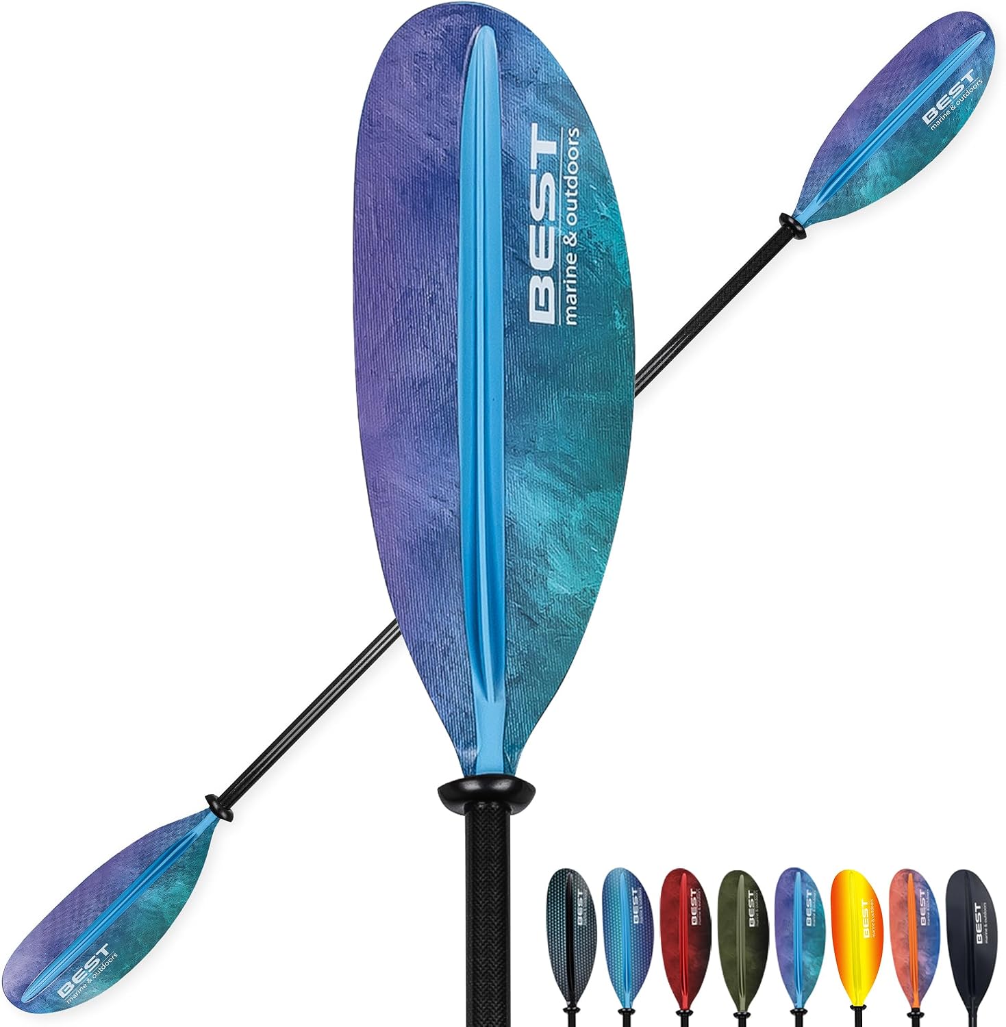 Kayak Paddle Carbon Fiber 2 Piece - Carbon Fiber Kayak Paddle, 2-Piece, Lightweight