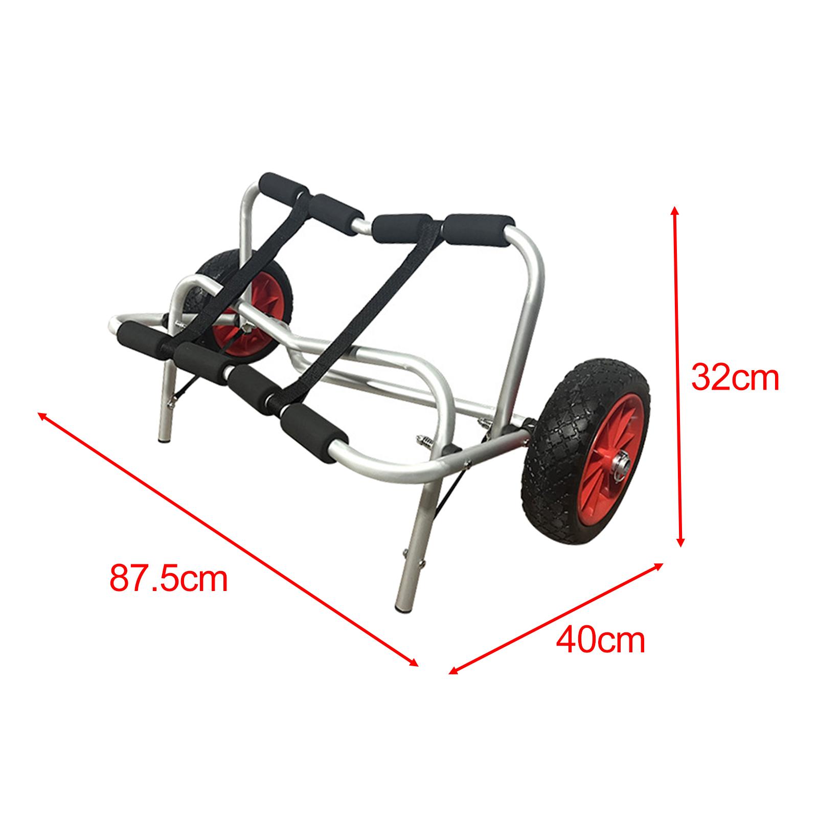 Kayak Cart Trolley Carrier Dolly - Folding Kayak Trolley Hardware with Sand