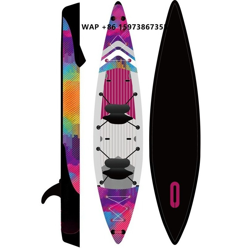 Inflatable Kayak 2 Person Drop Stitch - Skatinger Factory Wholesale Inflatable Kayak 375cm