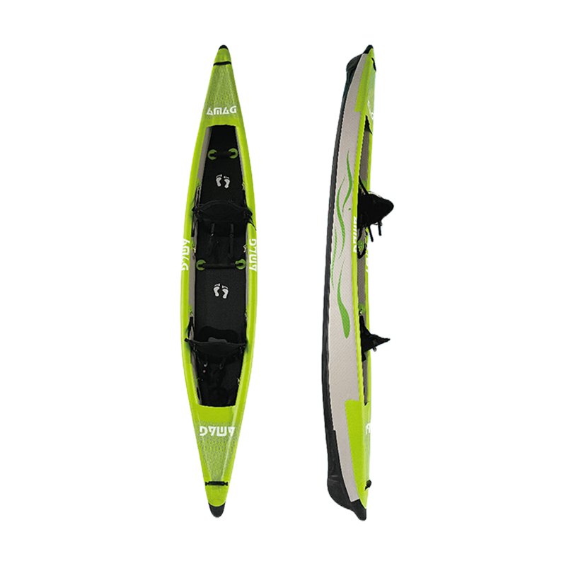 14FT 2-Person Inflatable PVC K - Inflatable Kayak 2 Person Drop Stitch review and price