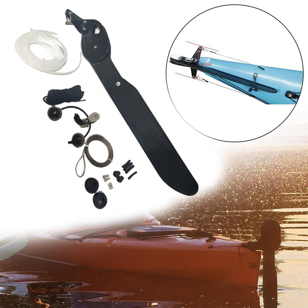 Kayak Boat Tail Rudder Directi - Kayak Rudder Kit Foot Control System review and price