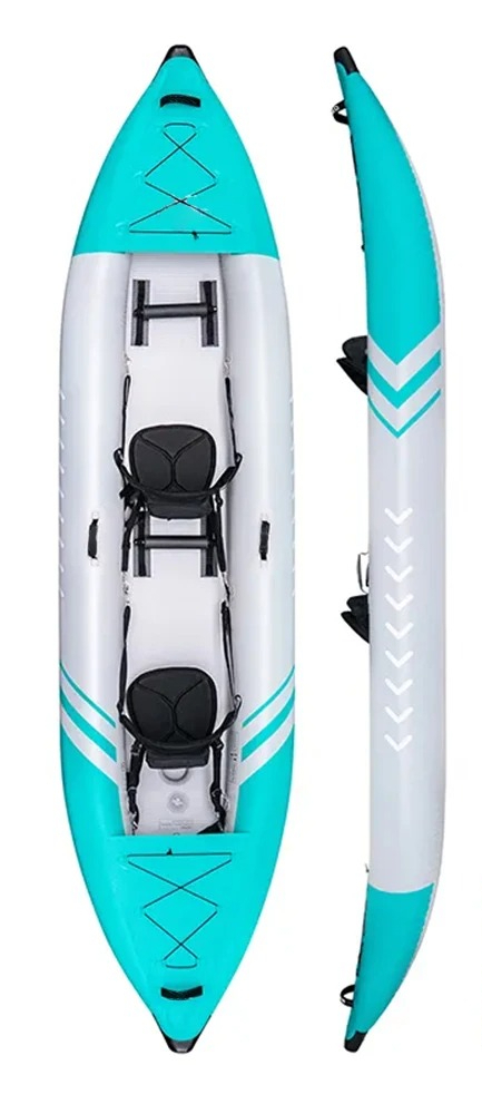 Portable Foldable Drop Stitch  - Inflatable Kayak 2 Person Drop Stitch review and price