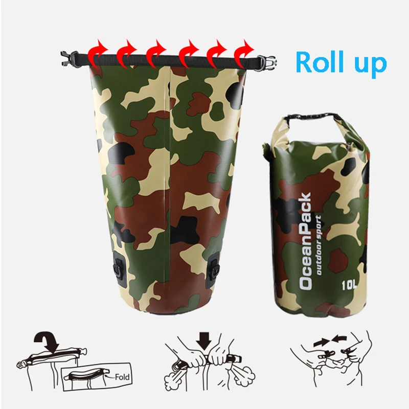 Waterproof Dry Bag Camouflage  - Dry Bag Backpack 30L Waterproof review and price