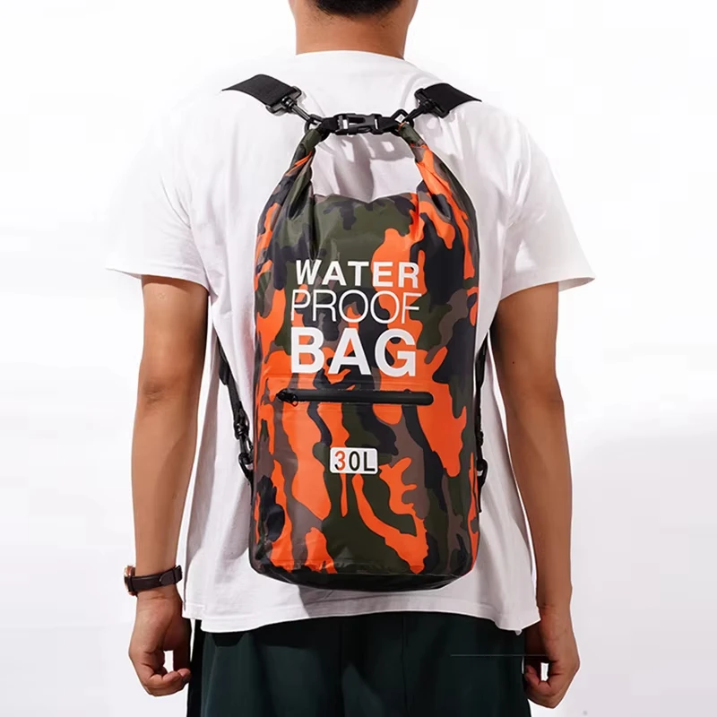 Swimming PVC Pack Dry Bag Back - Dry Bag Backpack 30L Waterproof review and price