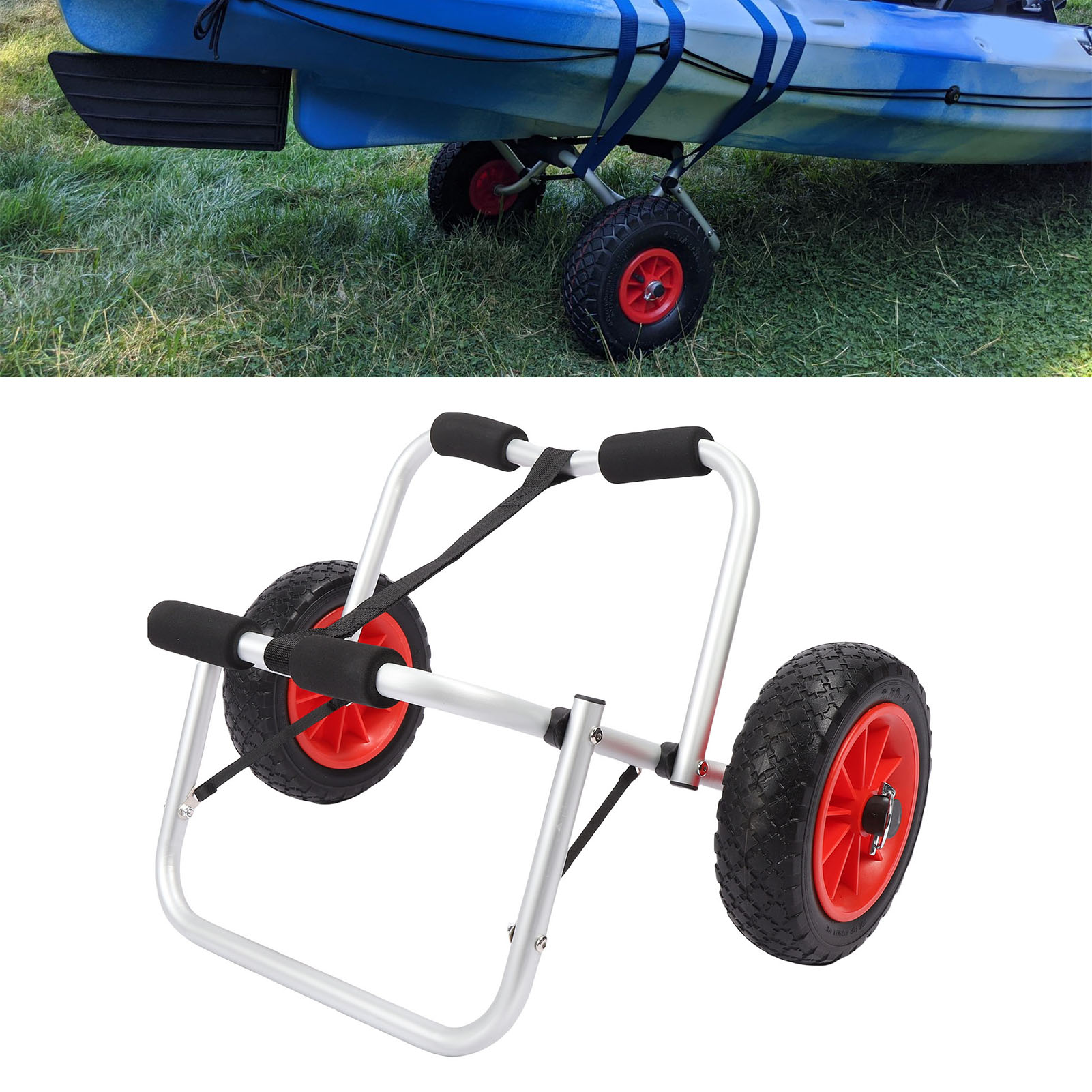Kayak Cart Trolley with 10 Inc - Kayak Cart Trolley Carrier Dolly review and price