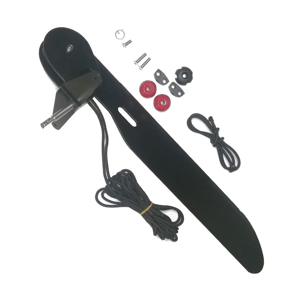 Aluminum Alloy Watercraft raft - Kayak Rudder Kit Foot Control System review and price