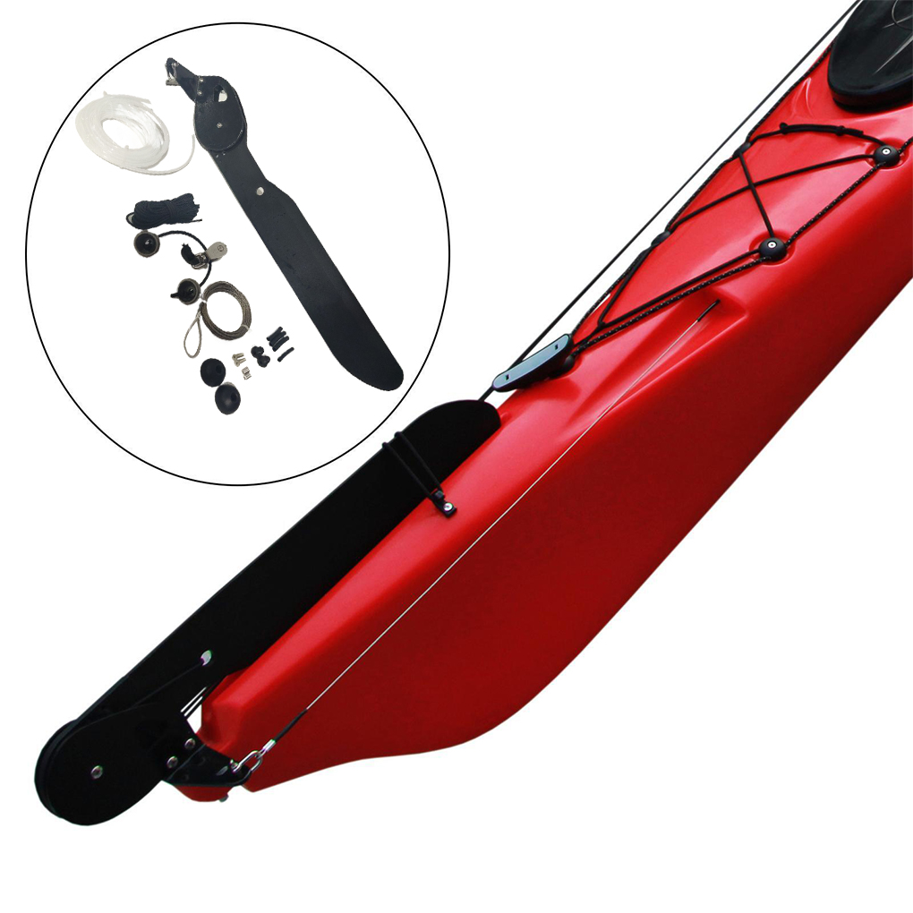 Kayak Boat Tail Rudder Directi - Kayak Rudder Kit Foot Control System review and price