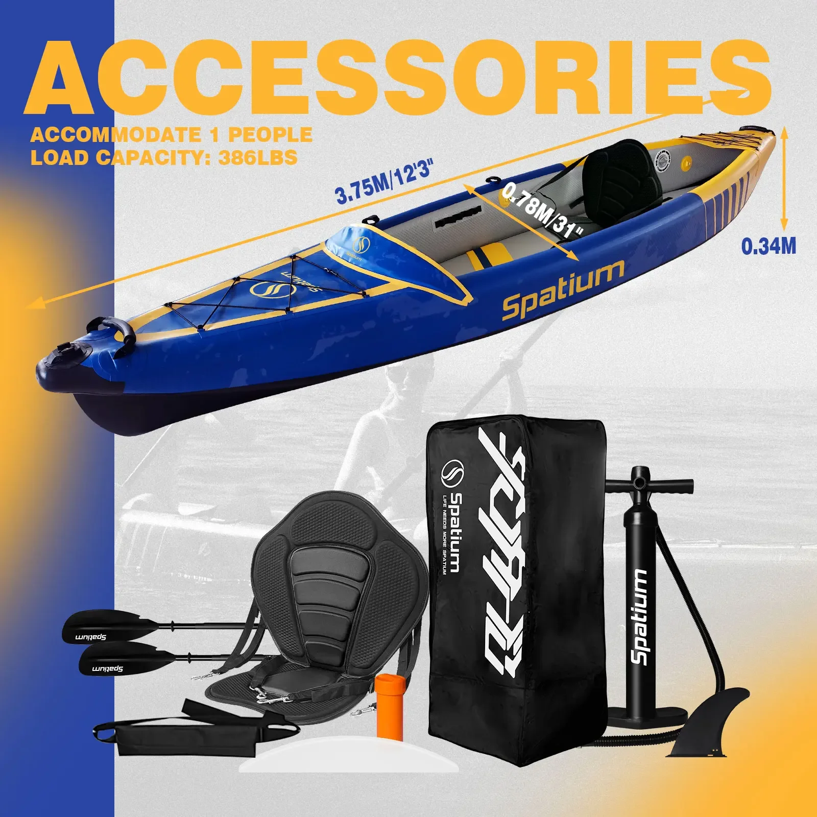 Favorite New Style Portable De - Inflatable Kayak 2 Person Drop Stitch review and price