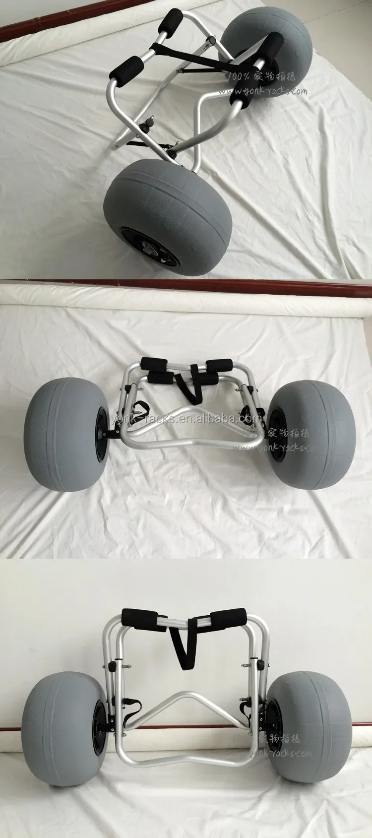 Newly Upgraded YONK Balloon Wh - Kayak Cart Trolley Carrier Dolly review and price