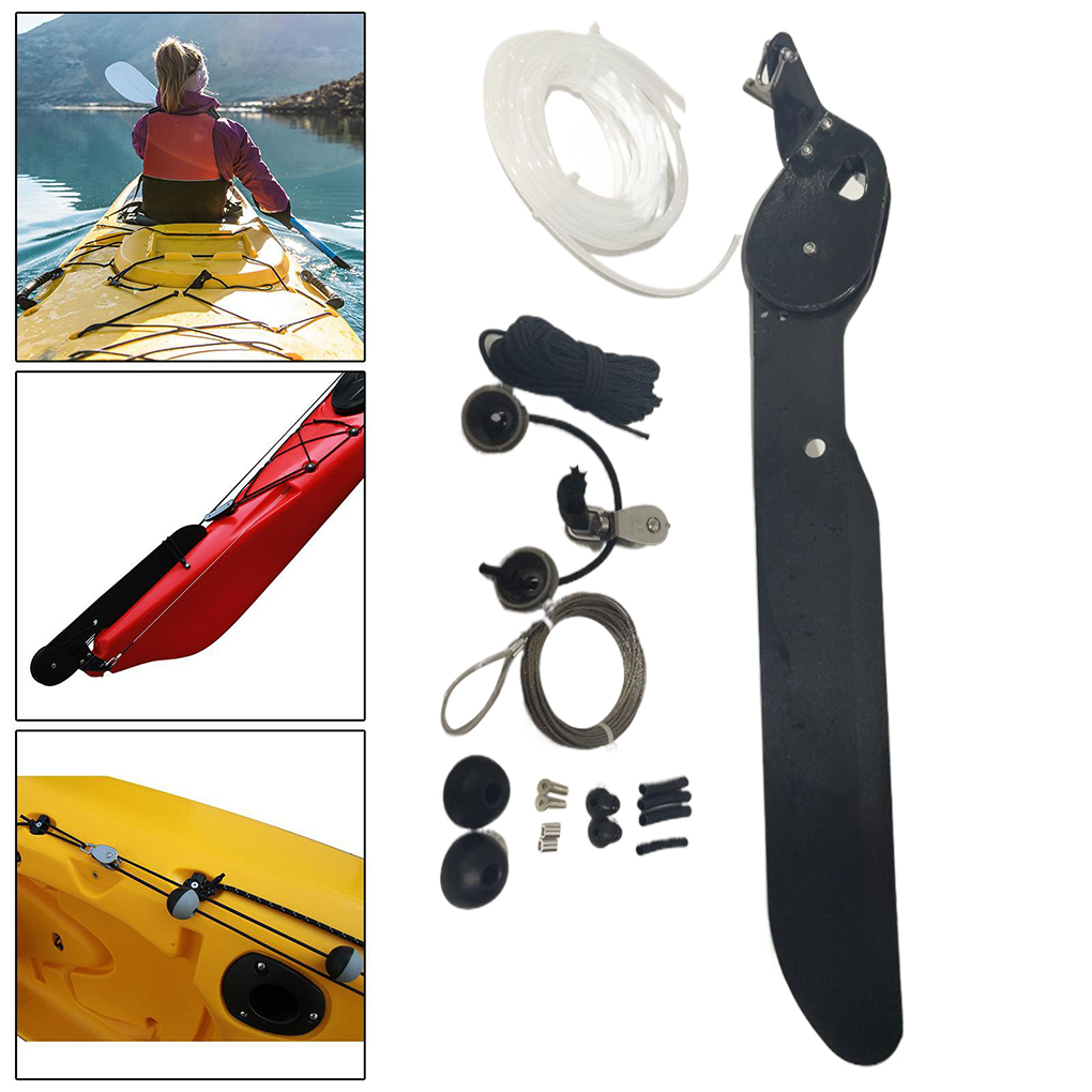 Kayak Boat Tail Rudder Directi - Kayak Rudder Kit Foot Control System review and price