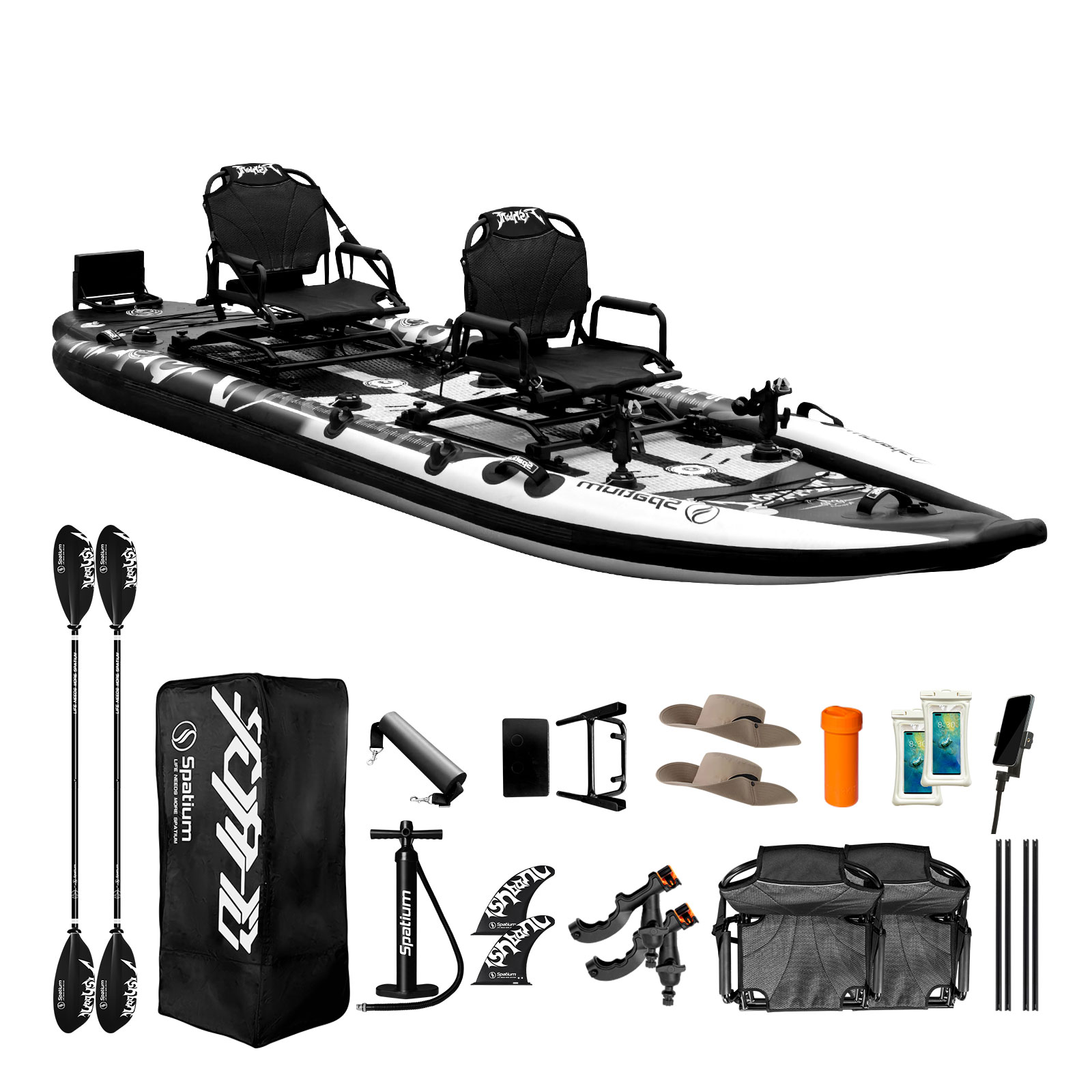 Spatium Local Warehouse Inflat - Inflatable Kayak 2 Person Drop Stitch review and price