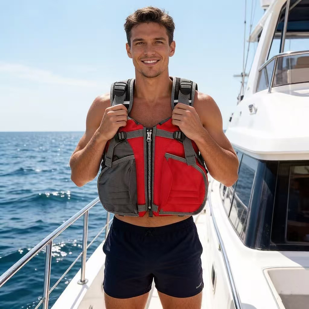 Daiseanuo Life Jacket PFD Buoy - Kayak Life Vest Pfd Buoyancy Aid review and price