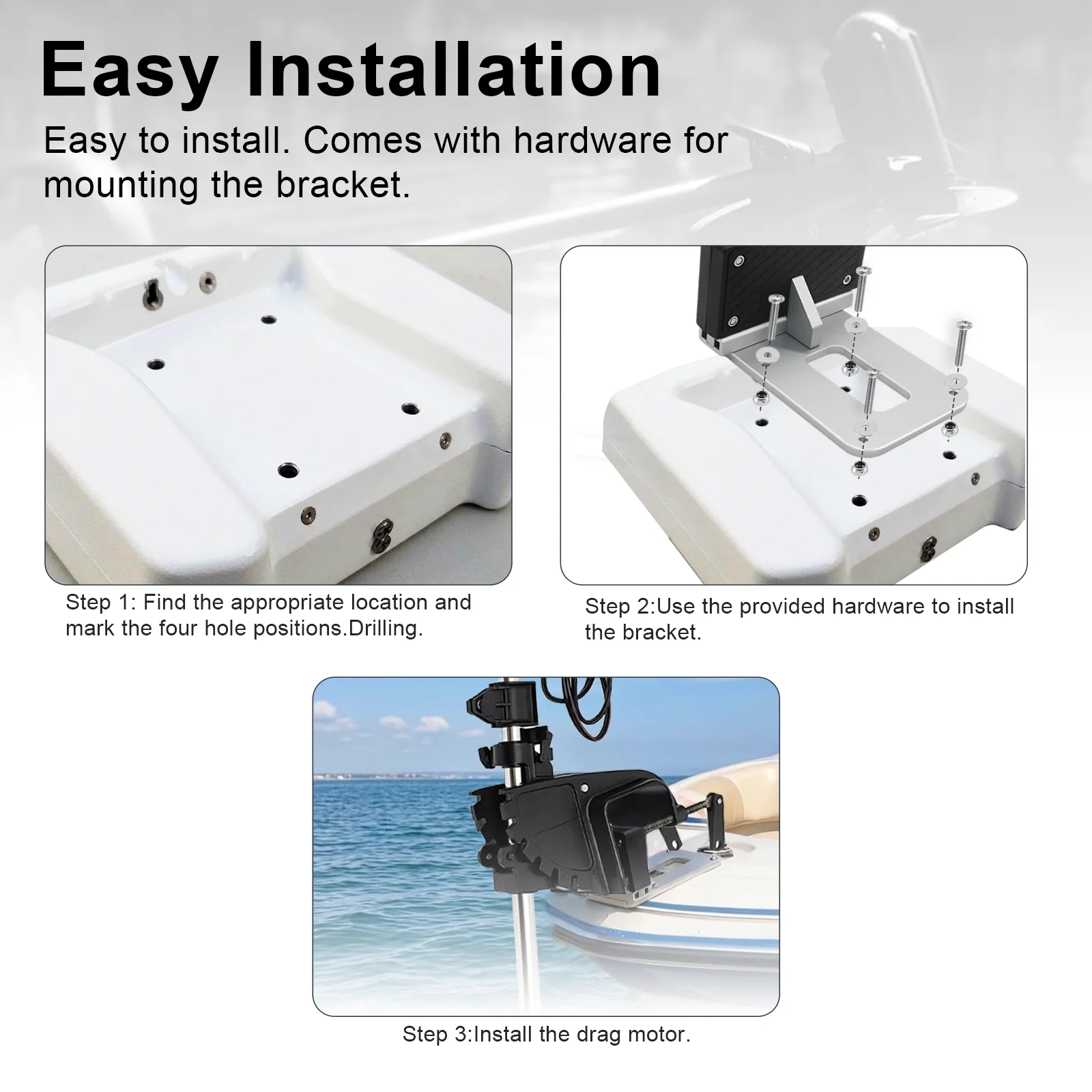 Universal Transom Trolling Mot - Electric Trolling Motor Kayak Mount review and price