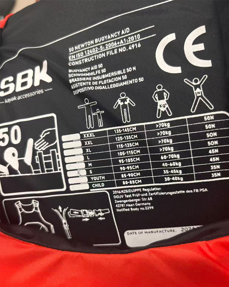CE Approved Buoyancy Aid 50N P - Kayak Life Vest Pfd Buoyancy Aid review and price
