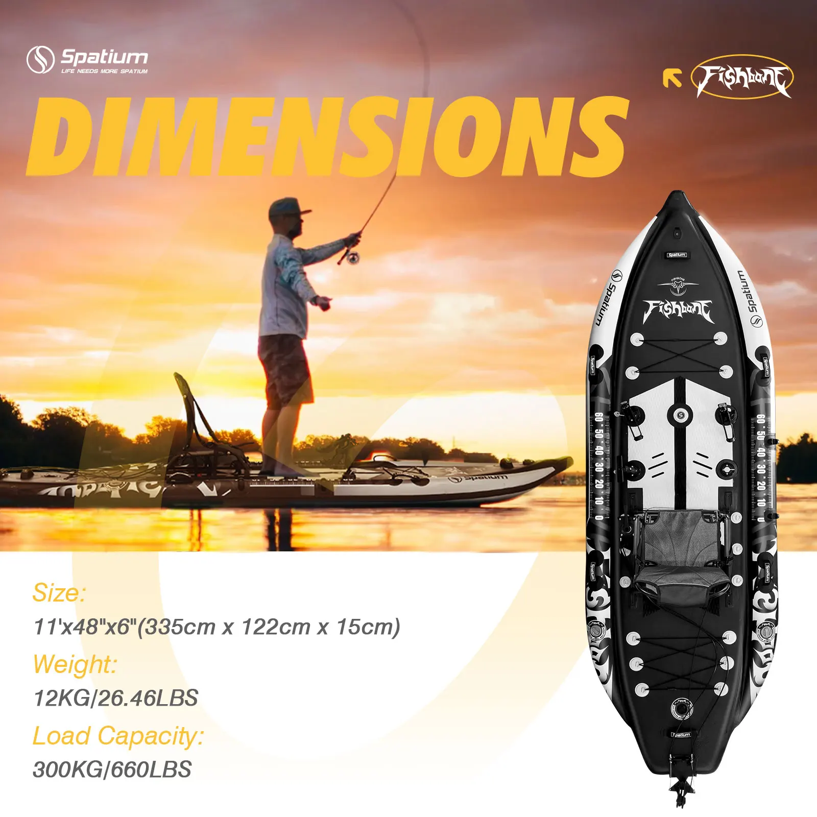 Inflatable Fishing Kayak, 1 Pe - Drop Stitch Touring Kayak 1 Person review and price