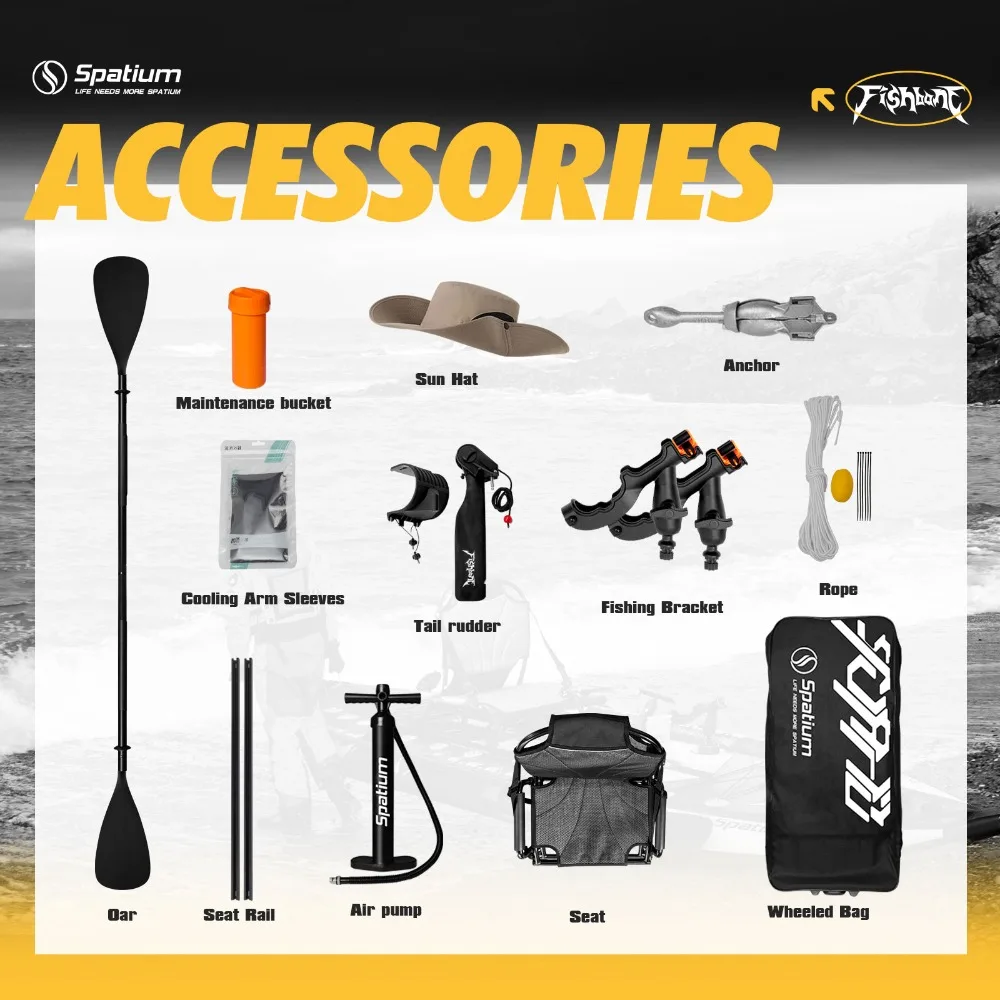 Inflatable Fishing Kayak, 1 Pe - Drop Stitch Touring Kayak 1 Person review and price